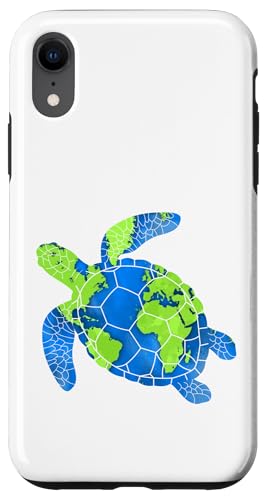 Erdschildkröte Restore Earth 2025 lustige Schildkröte Hülle für iPhone XR Erdschildkröte Restore Earth 2025 lustige Schildkröte Hülle für iPhone XR von Ocean Conservation Earth Day Collection