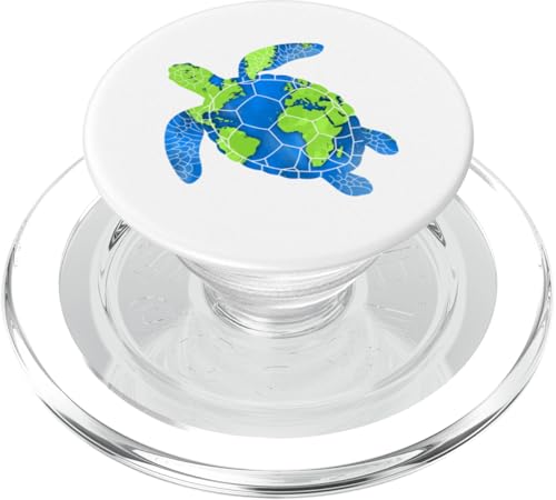 Erdschildkröte Restore Earth 2025 lustige Schildkröte PopSockets PopGrip für MagSafe Erdschildkröte Restore Earth 2025 lustige Schildkröte PopSockets PopGrip für MagSafe von Ocean Conservation Earth Day Collection