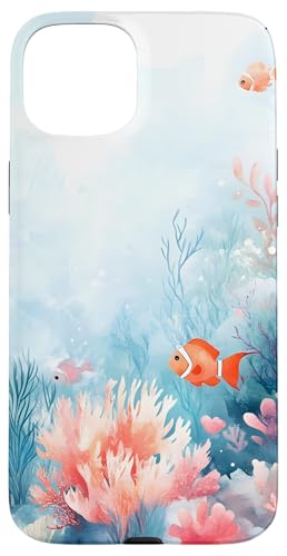 Coral Reef Tropische Meeresfische Hülle für iPhone 15 Plus Coral Reef Tropische Meeresfische Hülle für iPhone 15 Plus von Ocean Designs by Dennex