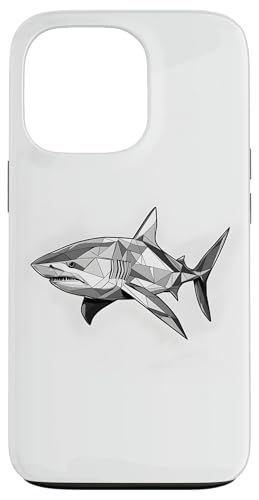 Geometrischer Tiger Hai Ozean Meerestier Hülle für iPhone 13 Pro Geometrischer Tiger Hai Ozean Meerestier Hülle für iPhone 13 Pro von Ocean Designs by Dennex