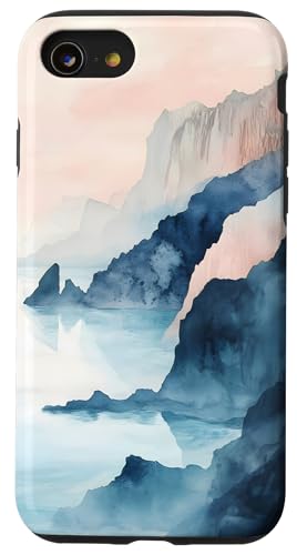 Küstenklippen, Meereslandschaft, Natur Hülle für iPhone SE (2020) / 7 / 8 von Ocean Designs by Dennex