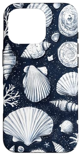 Muscheln Marine Natur Strand Hülle für iPhone 16 Pro von Ocean Designs by Dennex