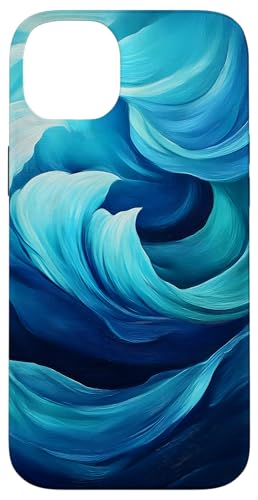 Ocean Waves Abstrakt Natur Sommer Hülle für iPhone 14 Plus Ocean Waves Abstrakt Natur Sommer Hülle für iPhone 14 Plus von Ocean Designs by Dennex