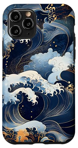 Ocean Waves Nature Japanisch Hülle für iPhone 11 Pro Ocean Waves Nature Japanisch Hülle für iPhone 11 Pro von Ocean Designs by Dennex