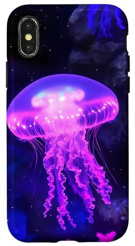 Quallen Ocean Nature Marine Hülle für iPhone X/XS Quallen Ocean Nature Marine Hülle für iPhone X/XS von Ocean Designs by Dennex