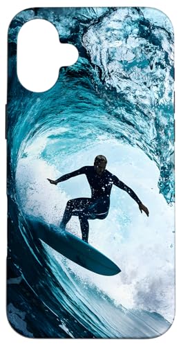Surfen, Wellen, Abenteuer, Ozeansport Hülle für iPhone 16 Plus Surfen, Wellen, Abenteuer, Ozeansport Hülle für iPhone 16 Plus von Ocean Designs by Dennex