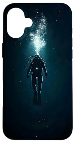 Tauchen Unterwasserabenteuer Ocean Scuba Hülle für iPhone 16 Plus Tauchen Unterwasserabenteuer Ocean Scuba Hülle für iPhone 16 Plus von Ocean Designs by Dennex