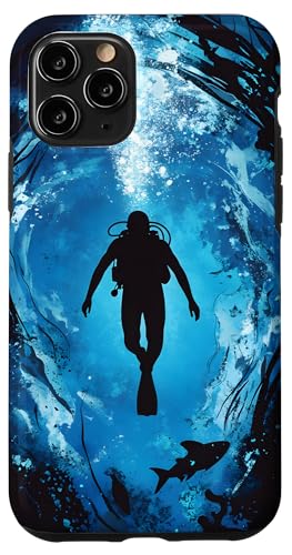 Taucher Ocean Unterwasser Meeresleben Hülle für iPhone 11 Pro Taucher Ocean Unterwasser Meeresleben Hülle für iPhone 11 Pro von Ocean Designs by Dennex