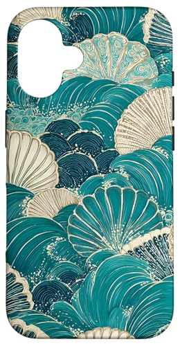 Wave Shell, Meer, Natur Hülle für iPhone 16 Wave Shell, Meer, Natur Hülle für iPhone 16 von Ocean Designs by Dennex