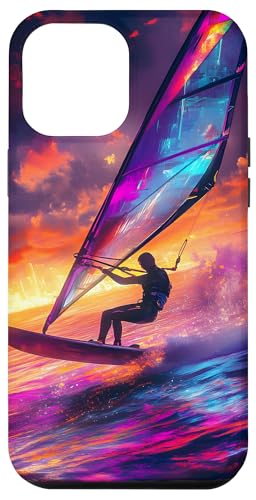 Windsurfen Sonnenuntergang Ozean Abenteuer Sport Strand Sommer Hülle für iPhone 12 Pro Max Windsurfen Sonnenuntergang Ozean Abenteuer Sport Strand Sommer Hülle für iPhone 12 Pro Max von Ocean Designs by Dennex