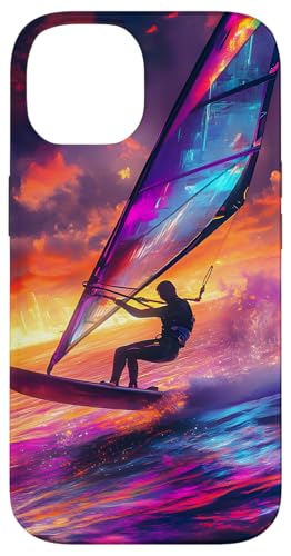 Windsurfen Sonnenuntergang Ozean Abenteuer Sport Strand Sommer Hülle für iPhone 14 Windsurfen Sonnenuntergang Ozean Abenteuer Sport Strand Sommer Hülle für iPhone 14 von Ocean Designs by Dennex