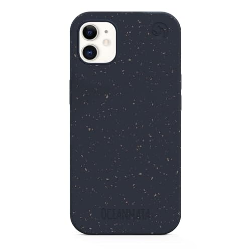 nachhaltige Apple iPhone Hülle iPhone 12 Mini/schwarz von OceanMata