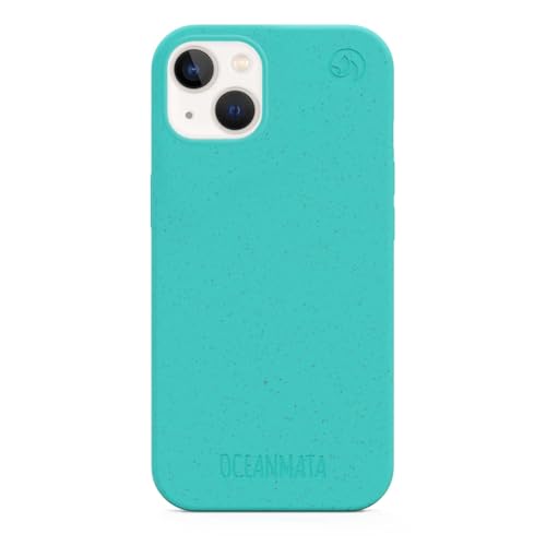 nachhaltige Apple iPhone Hülle iPhone 14 / türkis von OceanMata