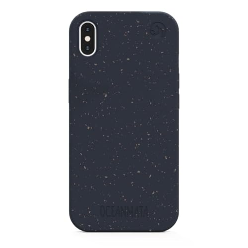 nachhaltige Apple iPhone Hülle iPhone X/Xs/schwarz von OceanMata
