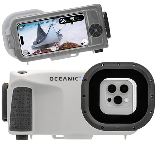 OCEANIC + Unterwassergehäuse | Verwandeln Sie Ihr iPhone in einen Tauchcomputer und eine Unterwasserkamera | wasserdichte Tiefe bis 60 m | ideal zum Tauchen und Schnorcheln | Kompatible iPhones mit OCEANIC + Unterwassergehäuse | Verwandeln Sie Ihr iPhone in einen Tauchcomputer und eine Unterwasserkamera | wasserdichte Tiefe bis 60 m | ideal zum Tauchen und Schnorcheln | Kompatible iPhones mit von Oceanic