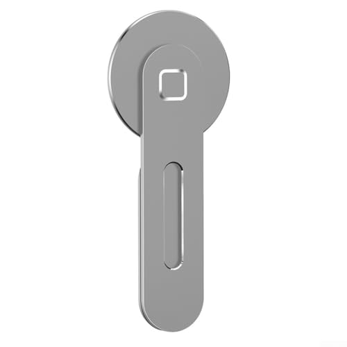 Oceanlend Magnetischer Handy-Ständer für iPhone 13/14, Premium-Aluminiumlegierung, silberfarben Oceanlend Magnetischer Handy-Ständer für iPhone 13/14, Premium-Aluminiumlegierung, silberfarben von Oceanlend