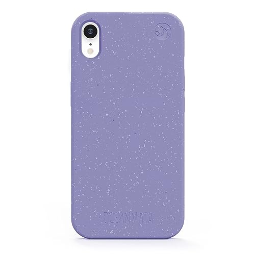 Oceanmata - iPhone XR Hülle Cover iPhone XR - Biologische Apple iPhone Hülle Ozean Plastik (Flieder) von Oceanmata