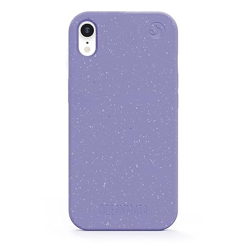 Oceanmata - iPhone XR Hülle Cover iPhone XR - Biologische Apple iPhone Hülle Ozean Plastik (Flieder) von Oceanmata