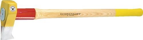 Ochsenkopf Holzspalthammer BIG-OX® 3000g gr.Schlagfläche,Nase Knauf Hickory von Ochsenkopf