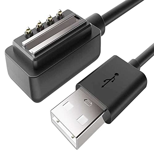 OcioDual 1m Magnetisch USB Ladekabel Aufladekabel Datenkabel Kompatibel mit Suunt 9 Baro Spartan Ultra HR Ladegerät Kabel Cable von OcioDual