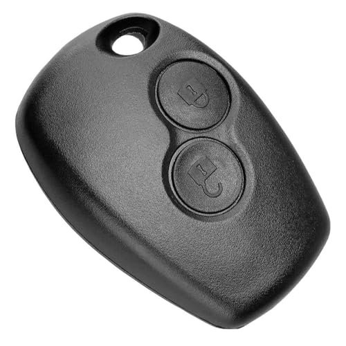 OcioDual 2 Tasten Schlüsselgehäuse Kompatibel mit Dacia Logan Sandero Duster Lodgy, Gehäuse der Fernbedienung, Autoschlüssel Ersatz Schlüssel, Schlüsselhülle Hülle Schlüsselbox Case von OcioDual