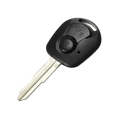 OcioDual 2 Tasten Schlüsselgehäuse Kompatibel mit SsangYong Korando Tivoli Rexton Actyon Kyron, Gehäuse der Fernbedienung, Autoschlüssel Ersatz Schlüssel, Schlüsselhülle Hülle Schlüsselbox von OcioDual