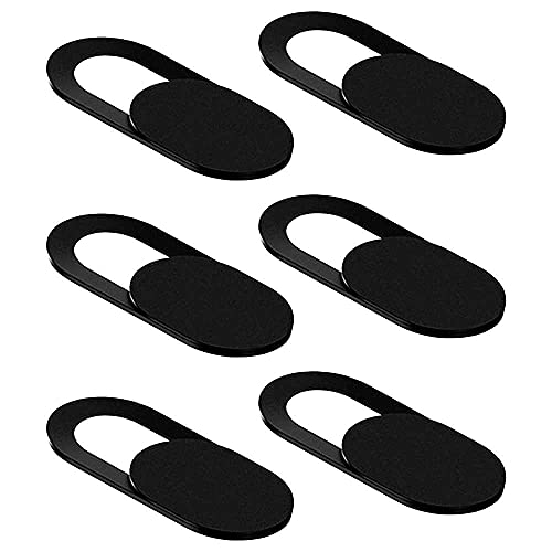 OcioDual 6X Webcam Cover Slider Schutz Ultra-Dünn Abdeckung Sticker Schwarz für Web Camera Smartphone Laptop Tablet Schwarz OcioDual 6X Webcam Cover Slider Schutz Ultra-Dünn Abdeckung Sticker Schwarz für Web Camera Smartphone Laptop Tablet Schwarz von OcioDual