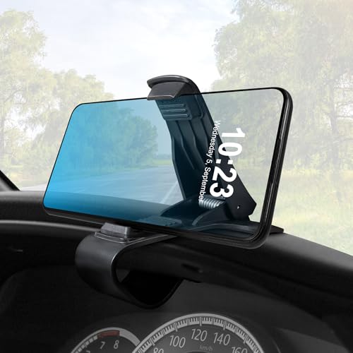 OcioDual Handyhalterung Auto für Smartphone Halterung Auto, kfz handyhalterung, Phone Holder car Handy Halter kfz-handyladestationen handyhalter schwarz von OcioDual