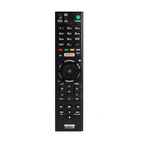 OcioDual Fernbedienung RMT-TX100D Kompatibel mit Sony-Fernsehern, Ersatz-Universalfernbedienung Kompatibel mit Sony Smart-TV-Fernsehern, Kompatibel mit Bravia 4K HDR, OLED, UHD, Full HD-Modellen von OcioDual