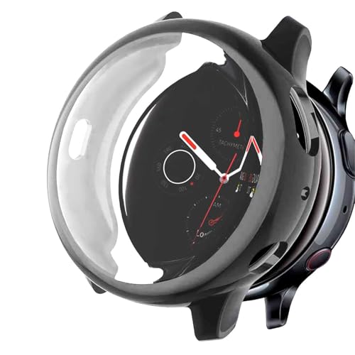 OcioDual Grau TPU Schutzhülle Kompatibel mit Samsung Galaxy Watch Active 2 (44mm) Smartwatches, Anti-Drop-Schutzabdeckung, Kratzschutz von OcioDual