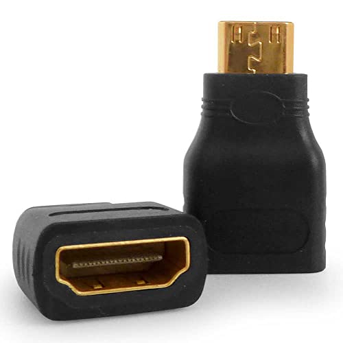 OcioDual Konverter Adapter Mini-HDTV-Stecker Typ C auf HDTV Typ A Buchse 1080p High Speed OcioDual Konverter Adapter Mini-HDTV-Stecker Typ C auf HDTV Typ A Buchse 1080p High Speed von OcioDual