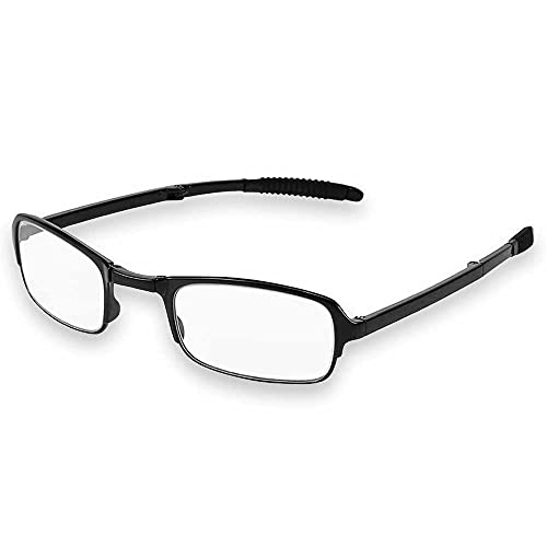 OcioDual Lesebrillen +1.50 Schwarz Zusammenklappbar Lesegläser Faltbar Sehnhilfe Lesehilfe Anti-Müdigkeit Presbyopische OcioDual Lesebrillen +1.50 Schwarz Zusammenklappbar Lesegläser Faltbar Sehnhilfe Lesehilfe Anti-Müdigkeit Presbyopische von OcioDual