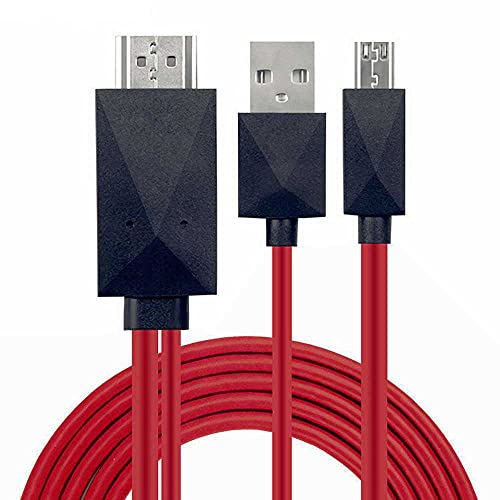 OcioDual MHL 11 Pin Micro USB zu HDTV auf HD TV Adapter Cable Kabel Konverter für Samsung Galaxy S3/S4 Note 2/3/4/Pro Tab S von OcioDual