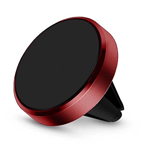 OcioDual Mini Magnet Handy Halterung Auto Lüftungsgitter Handy Halter Universal Rot von OcioDual