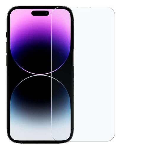 OcioDual Premium Glas Display Schutzfolie für iPhone 14 Pro Max, 2.5D 9H Härte Bildschirmschutz, HD Displayschutzfolie, Dicke 0.33mm, Stoßfest, Ultrabeständig Tempered Glass von OcioDual