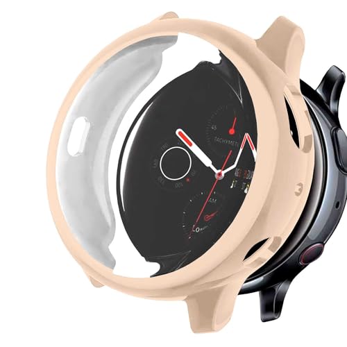 OcioDual Rosa Gold TPU Schutzhülle Kompatibel mit Samsung Galaxy Watch Active 2 (40mm) Smartwatches, Anti-Drop-Schutzabdeckung, Kratzschutz von OcioDual
