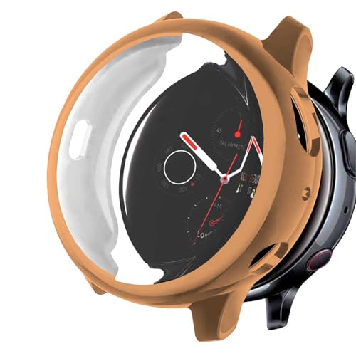 OcioDual Rosa Gold TPU Schutzhülle Kompatibel mit Samsung Galaxy Watch Active 2 (44mm) Smartwatches, Anti-Drop-Schutzabdeckung, Kratzschutz von OcioDual