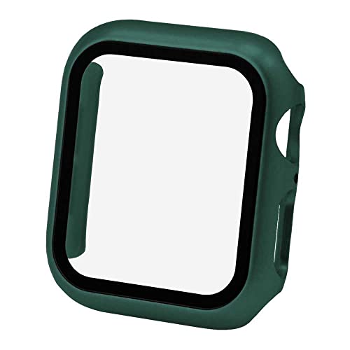 OcioDual Schutzhülle kompatibel mit Apple Watch Series 4/5/6 SE 44 mm I Ultradünne Vollschutzhülle, widerstandsfähig gegen Kratzer und Stürze. Dunkelgrün von OcioDual