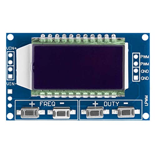 OcioDual Signal Generator PWM Pulsfrequenz Einstellbares Modul LCD Display 1Hz-150Khz 3,3V-30V PWM Board Modul von OcioDual