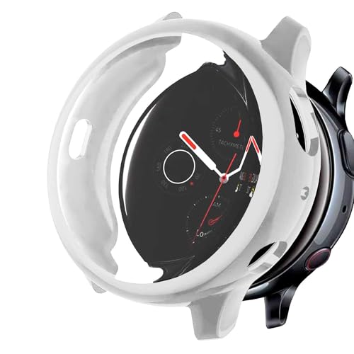 OcioDual Silber TPU Schutzhülle Kompatibel mit Samsung Galaxy Watch Active 2 (40mm) Smartwatches, Anti-Drop-Schutzabdeckung, Kratzschutz von OcioDual