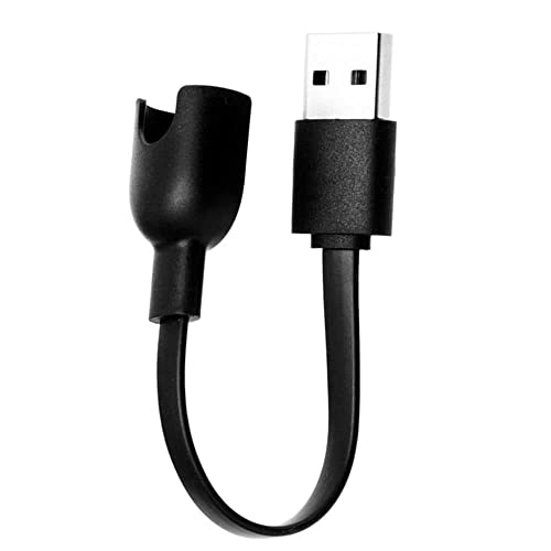 OcioDual USB Ladekabel Ladegerät Fitness Sport Tracker Kompatibel mit Xiaomi Mi Band 2 Schwarz von OcioDual