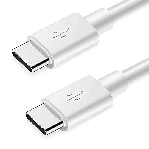 OcioDual USB Typ C 1m 4,2A 120BA Kabel Weiß Ladekabel und Datenkabel Quick Fast Charge Cable für Handys Smartphones Tablets von OcioDual