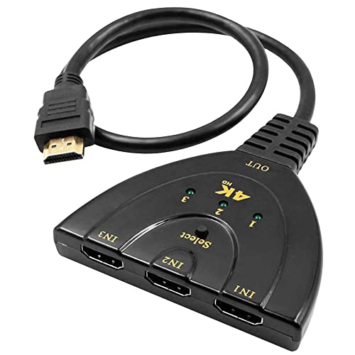 OcioDual Verteiler HDTV Splitter Switch 3 in 1 Kabel Umschalter Adapter Ultra 4K 2K 1080p OcioDual Verteiler HDTV Splitter Switch 3 in 1 Kabel Umschalter Adapter Ultra 4K 2K 1080p von OcioDual