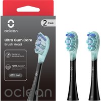 Oclean Bürstenkopf Ultra Zahnfleischpflege - Schwarz, 2er Pack von Oclean