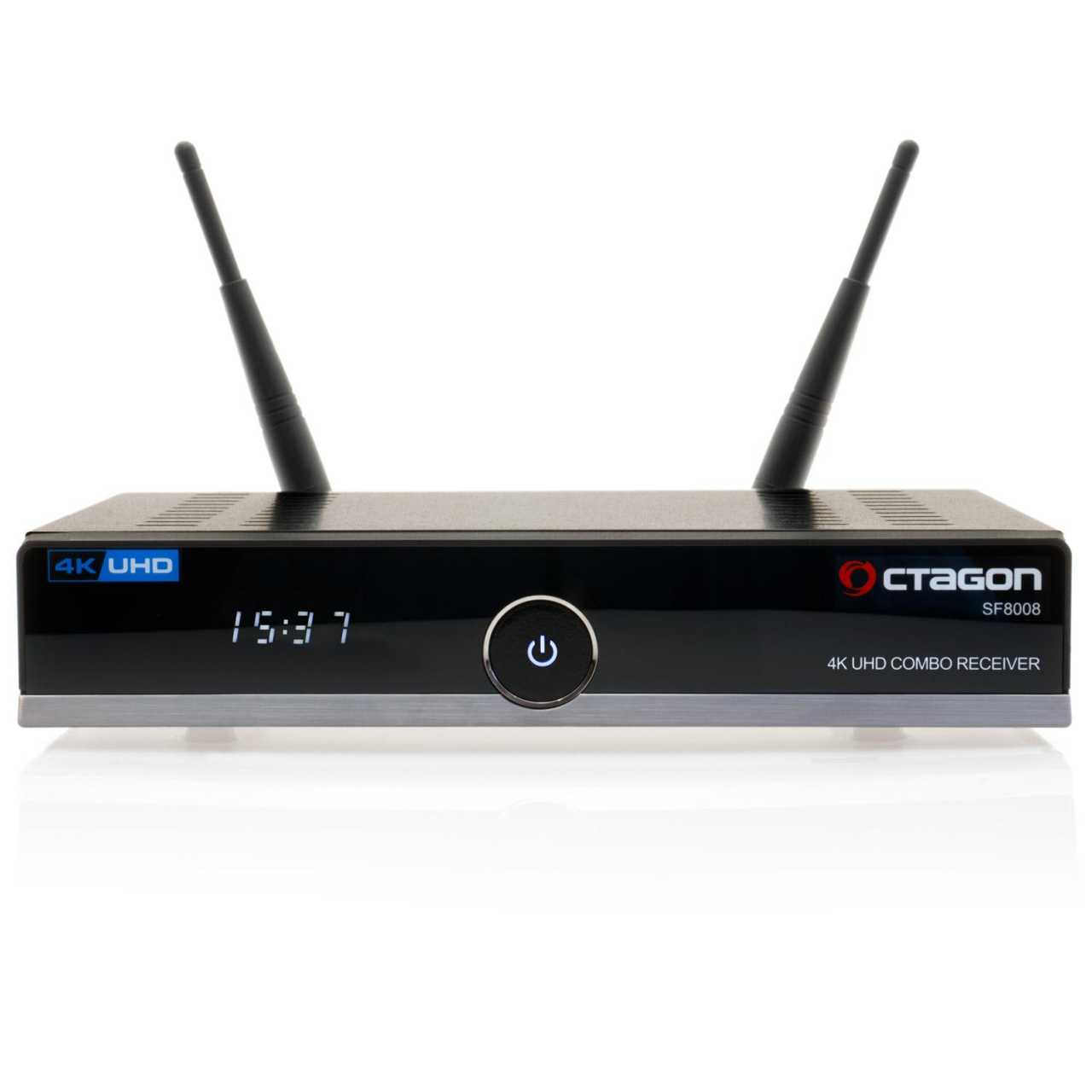 OCTAGON SF8008 4K UHD Combo-Receiver (DVB-S2X & DVB-C/T2 Linux E2 & Define-OS Dual-WiFi) von Octagon