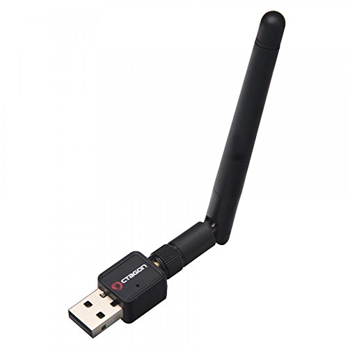 Octagon 150Mbit/s WL028 USB Wlan Stick mit Antenne Schwarz für Linux E2 Receiver von Octagon