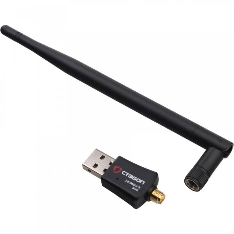 Octagon 300Mbit/s WL038 USB2.0 Wlan Stick mit +5dB Antenne von Octagon