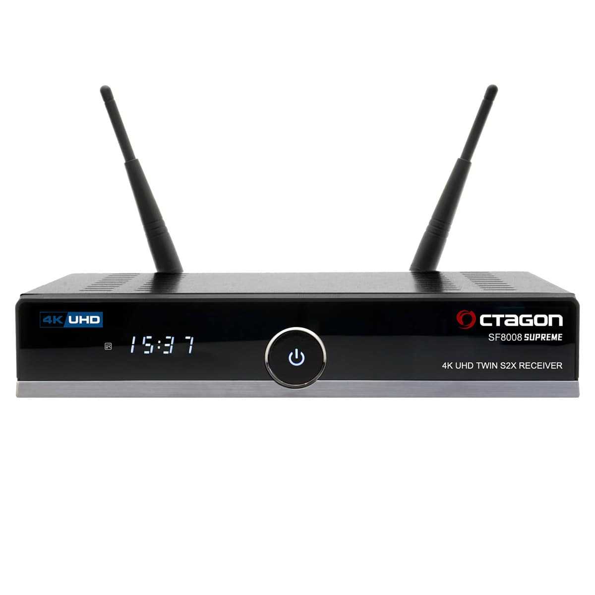 Octagon SF8008 Supreme UHD 4K Twin Sat-Receiver (2x DVB-S2X MS Linux E2 M.2 Dual-WiFi) 1TB SSD von Octagon