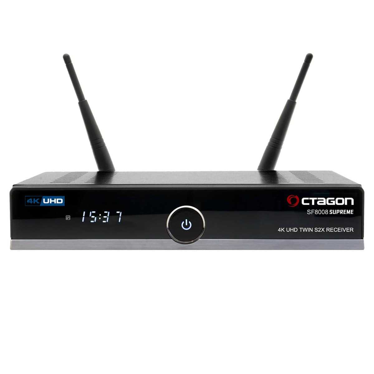 Octagon SF8008 V3 Supreme UHD 4K Twin Sat-Receiver (2x DVB-S2X MS Linux E2 M.2 Dual-WiFi) 1TB SSD von Octagon