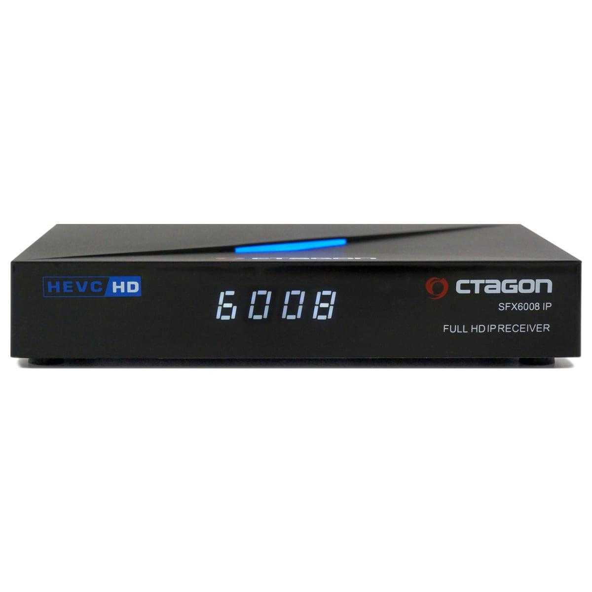 Octagon SFX6008 IP Full HD IP-Receiver (Linux E2 & Define OS 1080p HDMI USB LAN Schwarz) von Octagon